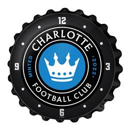 Charlotte FC: Bottle Cap Wall Sign
