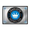 Charlotte FC: Team Spirit - Framed Mirrored Wall Sign
