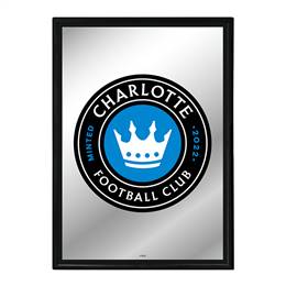 Charlotte FC: Framed Mirrored Wall Sign