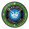 Charlotte FC: Pitch - Modern Disc Wall Clock