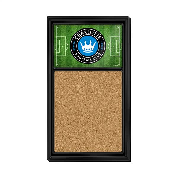 Charlotte FC: Pitch - Cork Note Board