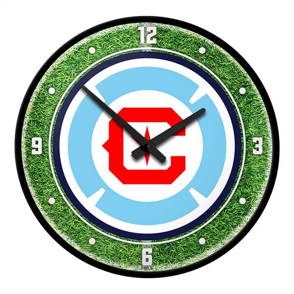 Chicago Fire: Pitch - Modern Disc Wall Clock