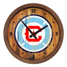 Chicago Fire: Weathered "Faux" Barrel Top Clock  