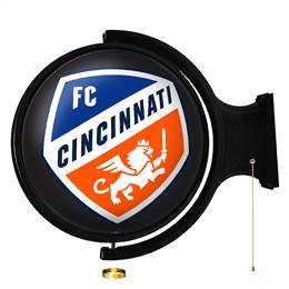 FC Cincinnati: Original Round Rotating Lighted Wall Sign