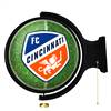 FC Cincinnati: Pitch - Original Round Rotating Lighted Wall Sign  