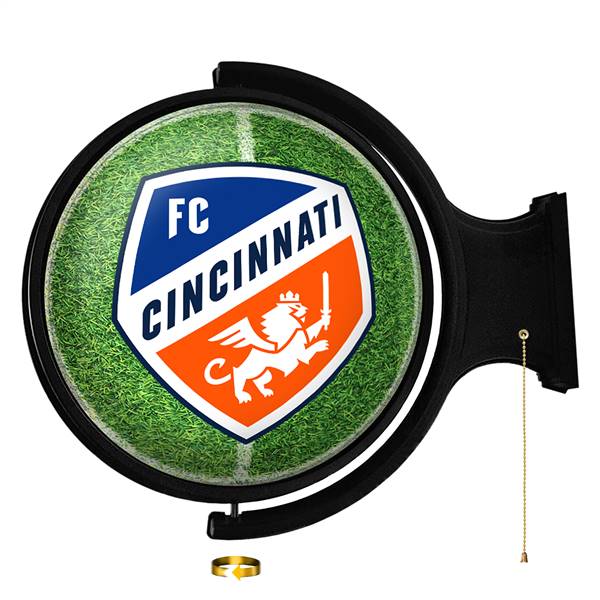 FC Cincinnati: Pitch - Original Round Rotating Lighted Wall Sign  