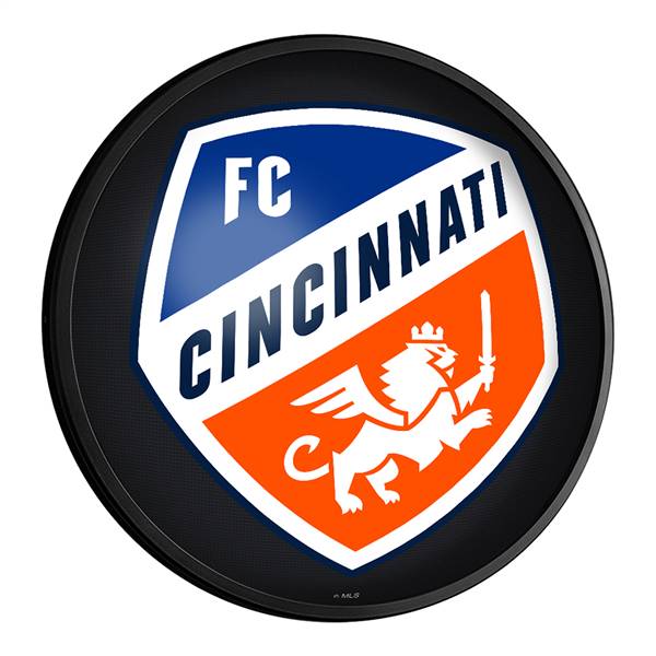 FC Cincinnati: Round Slimline Lighted Wall Sign