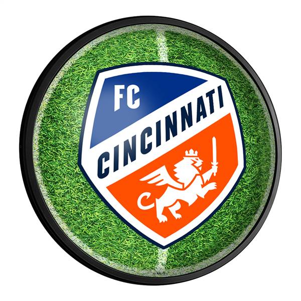 FC Cincinnati: Pitch - Round Slimline Lighted Wall Sign