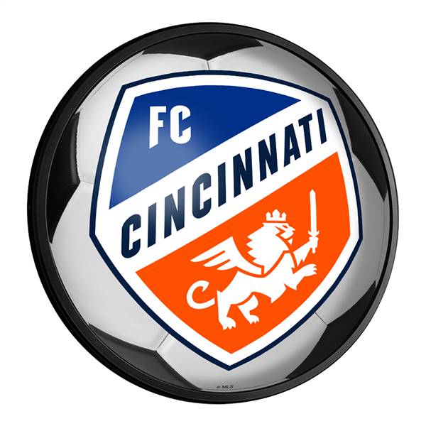 FC Cincinnati: Soccer - Round Slimline Lighted Wall Sign