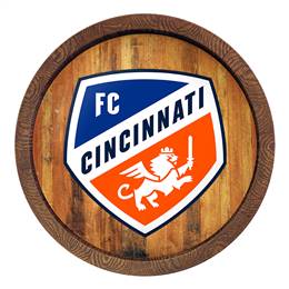 FC Cincinnati: "Faux" Barrel Top Sign  