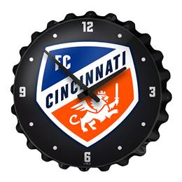 FC Cincinnati: Bottle Cap Wall Clock