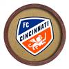 FC Cincinnati: "Faux" Barrel Framed Cork Board  