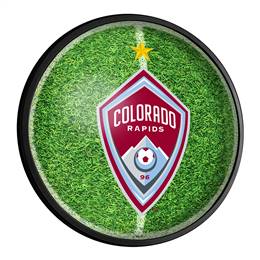 Colorado Rapids: Pitch - Round Slimline Lighted Wall Sign