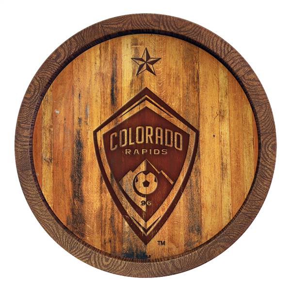 Colorado Rapids: Branded "Faux" Barrel Top Sign  