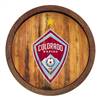 Colorado Rapids: Weathered "Faux" Barrel Top Sign  