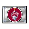 Colorado Rapids: Team Spirit - Framed Mirrored Wall Sign