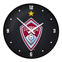 Colorado Rapids: Modern Disc Wall Clock