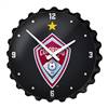 Colorado Rapids: Bottle Cap Wall Clock