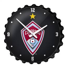 Colorado Rapids: Bottle Cap Wall Clock