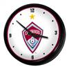 Colorado Rapids: Retro Lighted Wall Clock