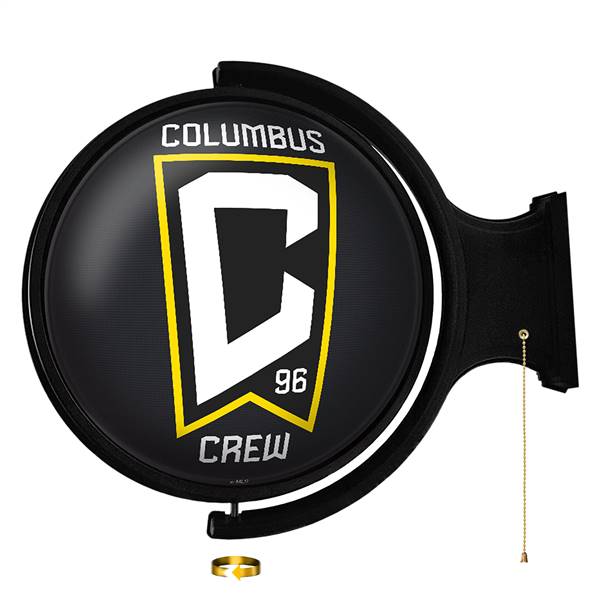 Columbus Crew: Original Round Rotating Lighted Wall Sign  