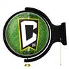 Columbus Crew: Pitch - Original Round Rotating Lighted Wall Sign  