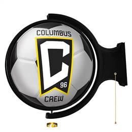 Columbus Crew: Soccer Ball - Original Round Rotating Lighted Wall Sign