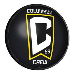 Columbus Crew: Round Slimline Lighted Wall Sign
