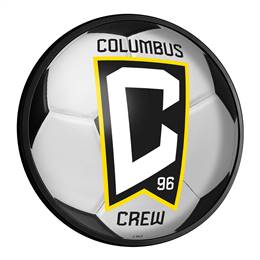 Columbus Crew: Soccer - Round Slimline Lighted Wall Sign