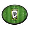 Columbus Crew: Pitch - Oval Slimline Lighted Wall Sign
