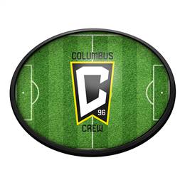 Columbus Crew: Pitch - Oval Slimline Lighted Wall Sign