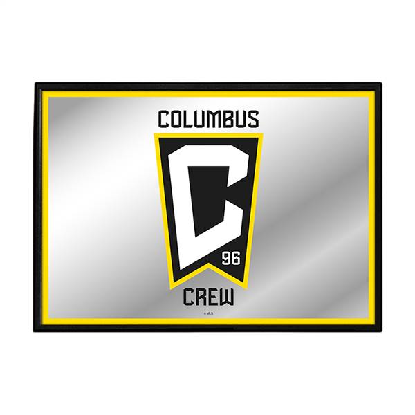 Columbus Crew: Framed Mirrored Wall Sign