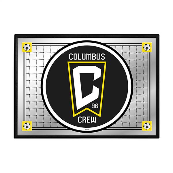 Columbus Crew: Team Spirit - Framed Mirrored Wall Sign