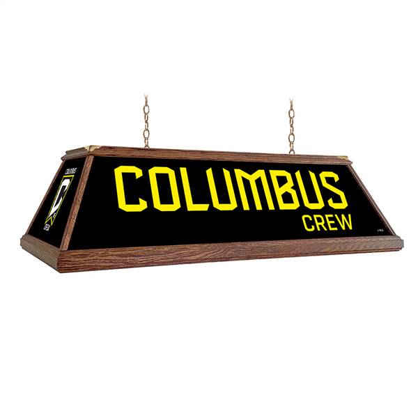 Columbus Crew: Premium Wood Pool Table Light