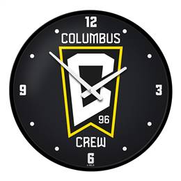 Columbus Crew: Modern Disc Wall Clock