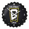 Columbus Crew: Bottle Cap Wall Clock