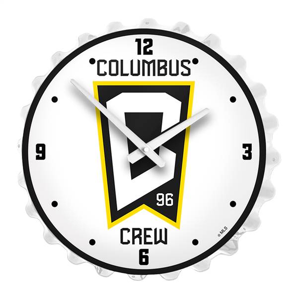 Columbus Crew: Bottle Cap Lighted Wall Clock
