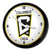 Columbus Crew: Retro Lighted Wall Clock