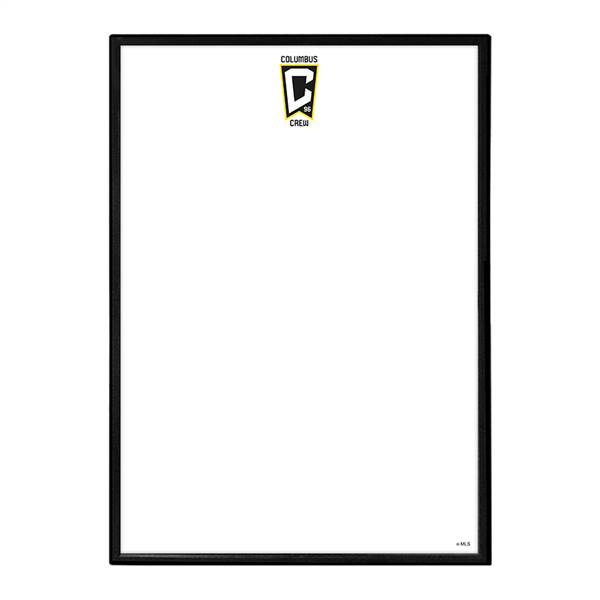 Columbus Crew: Framed Dry Erase Wall Sign