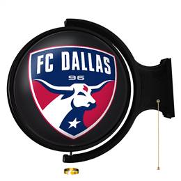 FC Dallas: Original Round Rotating Lighted Wall Sign
