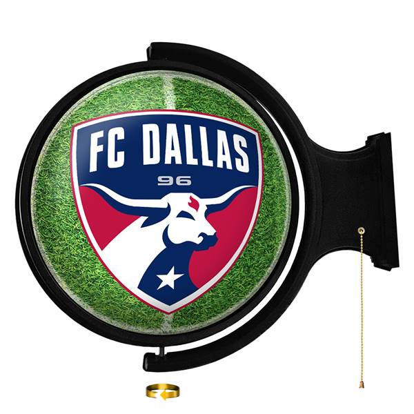 FC Dallas: Pitch - Original Round Rotating Lighted Wall Sign