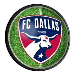 FC Dallas: Pitch - Round Slimline Lighted Wall Sign
