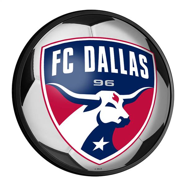 FC Dallas: Soccer - Round Slimline Lighted Wall Sign