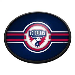 FC Dallas: Oval Slimline Lighted Wall Sign