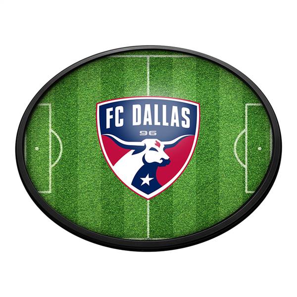 FC Dallas: Pitch - Oval Slimline Lighted Wall Sign
