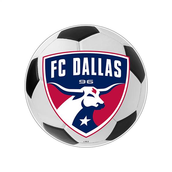 FC Dallas: Soccer Ball - Edge Glow Lighted Wall Sign