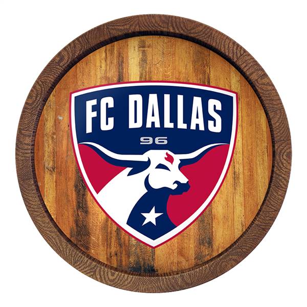 FC Dallas: "Faux" Barrel Top Sign  