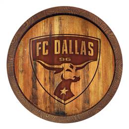 FC Dallas: Branded "Faux" Barrel Top Sign  