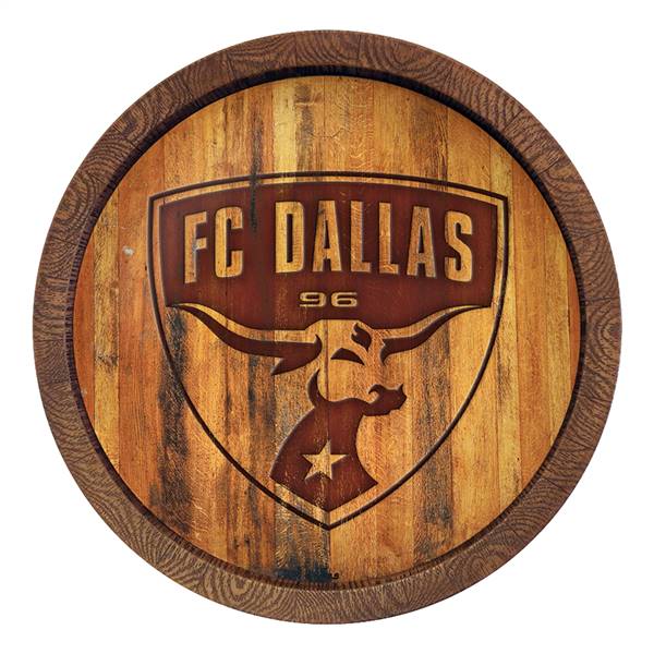 FC Dallas: Branded "Faux" Barrel Top Sign  