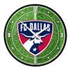 FC Dallas: Pitch - Modern Disc Wall Clock